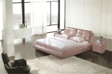 Bedroom Furniture Soft Bed Leather Bed