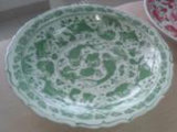 Chinese Antique Reproduction Fish Plate
