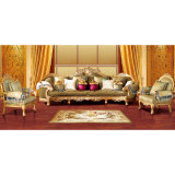 Wood Fabric Sofa for Living Room Furniture (962A)