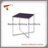 Hot Sale Tempered Glass Corner Table Side Table for Living Room (C037)