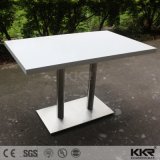 Modern Artificial Stone Rectangle Restaurant Tables with Chairs