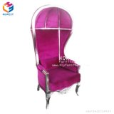 High Class Antique Wedding Queen King Chair for Bride and Groom
