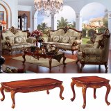 Wooden Sofa with Table for Living Room Furniture (697)