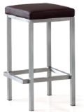 Stainless Steel Square Bar Stool