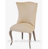 Rch-4268 Morden White Upholstery Fabric Dining Room Chair