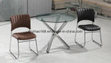 Clear Glass Office Small Meeting Table