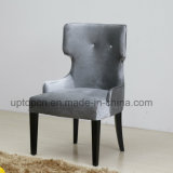 High Quality Solid Wooden Fabric Armless Living Room Chair (SP-HC611)