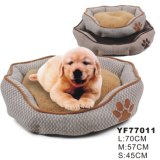 Paw Printted Pet Bed Dog House (YF77011)