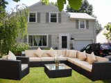 2015 Modern Garden Paito Rattan Wicker Outdoor Furniture