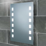 Hotel Bathroom Electric Lighted Frameless Mirror LED Mirror