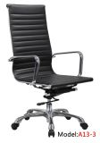 Office Leather Chrome Iron Hotel High Back Executive Chair (A13-3)