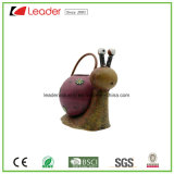 Metal Lovely Snail Watering Can Figurine for Home and Garden Ornaments