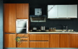 High Gloss White PVC Kitchen Cabinet (zs-280)