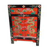 Chinese Antique Wooden Painted Cabinet Lwb665