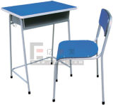 Cheap Wood School Single Student Desk and Chair, School Furniture (GT-39)