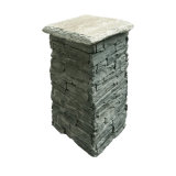 China Local Natural Slate Stone Cement Column/Pillar (SMC-PC006)