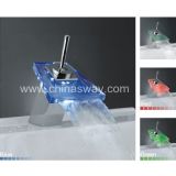 Waterfall Basin Mixer with LED Light (SW-A103)