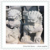 Chinese Stone Lion for Garden or Door
