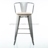 Wholesales Multi Color High Metal Bar Chair with Arm (SP-MC076)