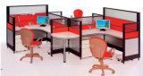 Popular Office Workstation Partition in Fabric and Glass (HF-YT600)