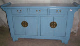 Chinese Antique Furniture Blue Wooden Buffet Lwc415-2