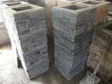 China Natural Black Slate Stone Cement Column (SMC-PC030)