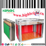 Stainless Steel Supermarket Folding Promotion Display Table