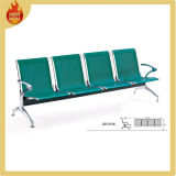 Metal Waiting Airport Chair with PU Leather Cushion (CR-PO3)