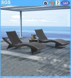 Rattan Sun Lounger Big Wave Beach Lounge Chair Outdoor Furniture