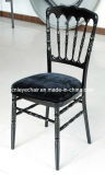 Black Napoleon Chair with Cushion