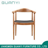 New Design Commercial Solid Wood Chair with Arm for Sale