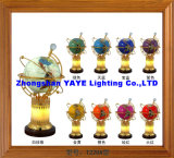 Yaye 18 Best Sell 220mm/330mm Lighting Gemstone Globe /World Globe/Gemstone Globe/ Gifts/Crafts