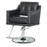 Diamond Stitching Styling Chair with Open Open Backrest Barber Chair