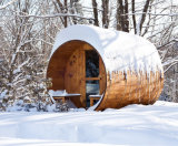 Best Seller Attractive Sauna Cabins Barrel Sauna with Sauna Stove