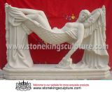 Hand Carved Marble Carving Sculpture for Garden (SK-2202)