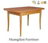 Rectangle Table Top Wooden Restaurant Dining Table (HD056)