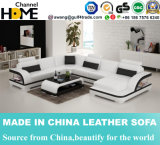 New Modern U Shape Sectional Leather Sofa for Living Room (HC1122)