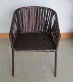Rattan Weaving Outdoor Dining Arm Chair