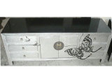 Chinese Antique Furniture Painted Wooden TV Cabinet TV253