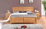 Solid Wooden Bed Modern Beds (M-X2717)