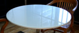 Custom Colored Painting Table Top Tempered Glass with Ceramic Fritted