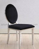 Simple Style Black Dining Chair with Comfortable Leather Seat
