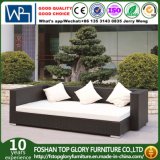Garden Patio Rattan Outdoor Lounge Offce Hotel Home Sofa with Polywood Table (TG-JW42)
