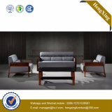 Modern Office Furniture Genuine Leather Couch Office Sofa (HX-CF017)