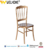 Solid Wooden Gold Versalles Chair, Napoleon Chairs for Events