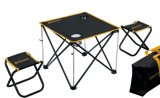 Folding Table, Outdoor Table, Camping Table, Beach Table and Stool.