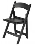 Black Plastic Folding Chair for Event