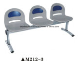 Plastic Supermarket Pubilc Waiting Chair /School Waiting Chair M212-3