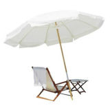 Wooden Beach Umbrella with Various Style Available