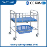Hospital Furniture Stainless Steel Baby Bed Infant